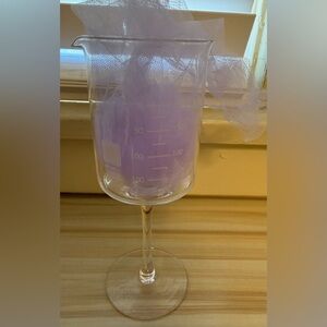 Cool Nerdy Science Beaker Wine Glass!!